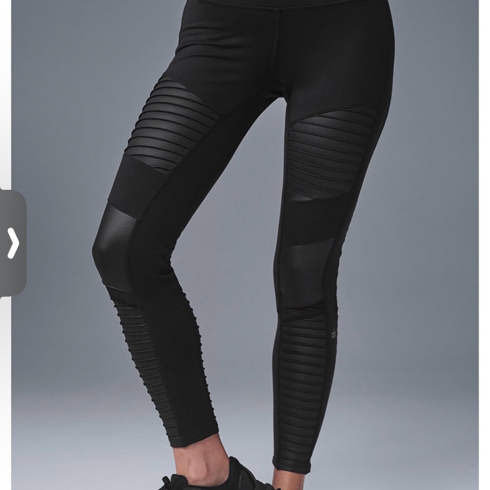 ALO 7/8 High Rise Moto Leggings